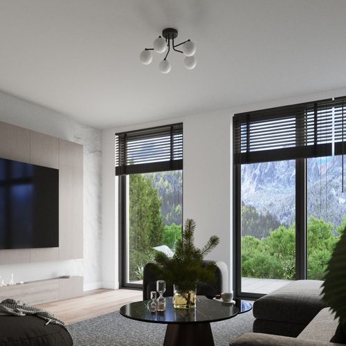 Żyrandol ASTRAL 5 czarny na Arena.pl