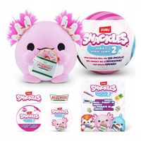 ZURU MINI BRANDS SNACKLES KULA NIESPODZIANKA MIĘKKI PLUSZAK Z PRZEKĄSKĄ