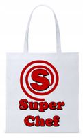 Dla Kucharza Kucharki Torba Eco Biała Shopper Z Nadrukiem Ze Zdjęciem