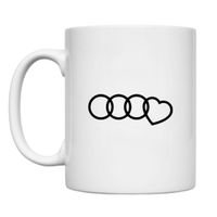 KUBEK "AUDI" Wzór - Klasyczny 330 ml