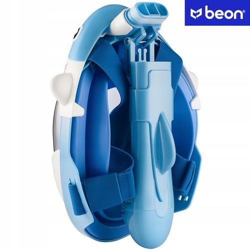 MASKA DO NURKOWANIA DLA DZIECI PEŁNOTWARZOWA DO SKORKELINGU PŁYWANIA REKIN na Arena.pl