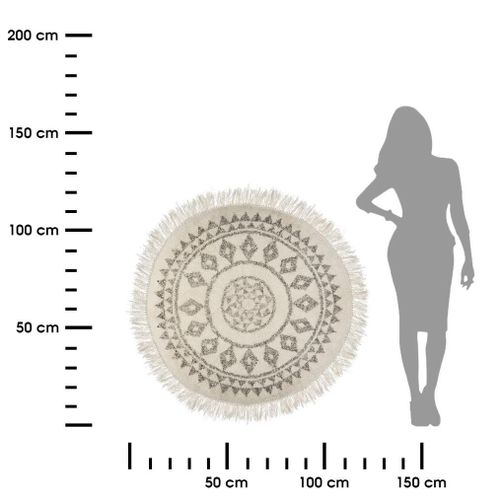 OKRĄGŁY DYWAN ETNIK 120 CM na Arena.pl