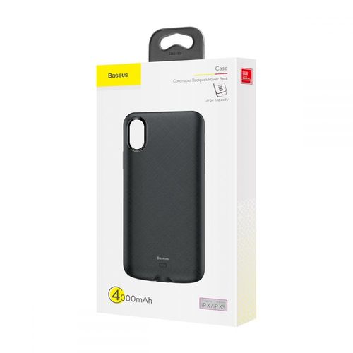 BASEUS CONTINUOUS BATTERY PACK 4000MAH IPHONE X/XS BLACK na Arena.pl