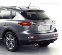 Infiniti QX50 14-17 Listwa CHROM Chromowana Klapa