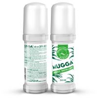 2 x NA KOMARY Roll-on MUGGA STRONG 75ml - działa do 7H