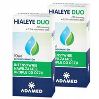 HIALEYE DUO Intensywnie nawilżające krople do oczu 10 ml