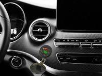 ŁADOWARKA DO SAMOCHODU MOTOCYKLA ŁODZI USB USB-C 3,4A WOLTOMIERZ 12V 24V