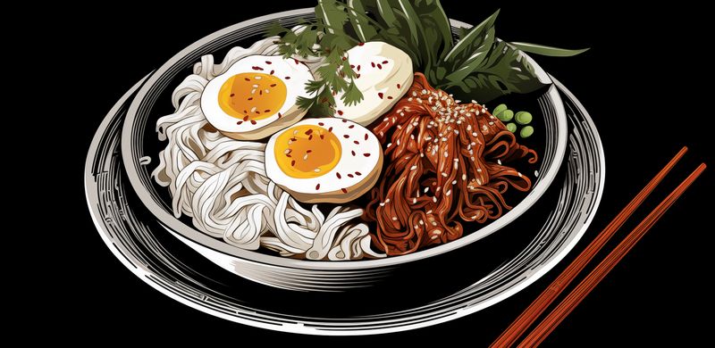 Plakat 91,3x44,5cm Ramen w Sztuce zdjęcie 1