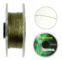 2 x PLECIONKA KORDA SUPER NATURAL 18lb/ 20m WEED GREEN