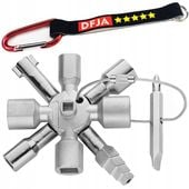 UNIWERSALNY KLUCZ KLUCZYK DO SZAFEK SKRZYNEK ELEKTRYCZNYCH PREZENT