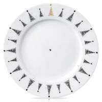 Talerz Deserowy Płytki Mały na Ciasto Deser Świąteczny Na Wigilijny Stół