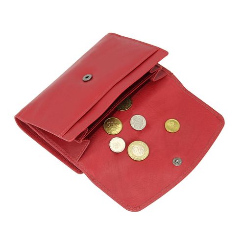 portfel damski matte - czerwony na Arena.pl