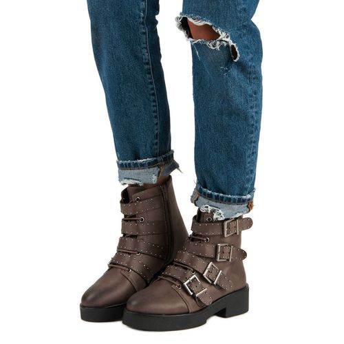 Brązowe Botki Workery r.39 na Arena.pl