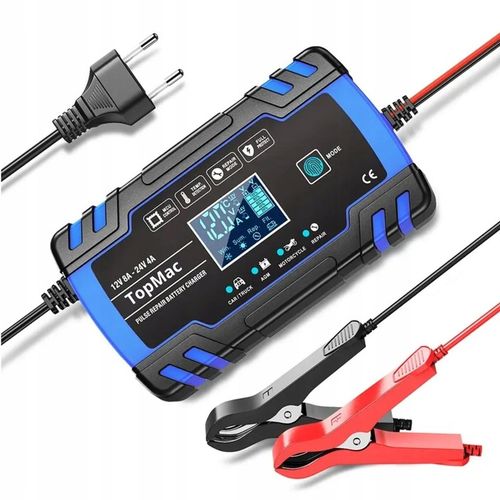 PROSTOWNIK DO AKUMULATORA FUNKCJA NAPRAWY SAMOCHODOWY AUTOMATYCZNY |12V 8A na Arena.pl