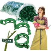 ZAPINKI KLIPSY DO ROŚLIN MOCOWANIA POMIDORÓW ŁODYG PĘDÓW 1000 SZT SPINKI