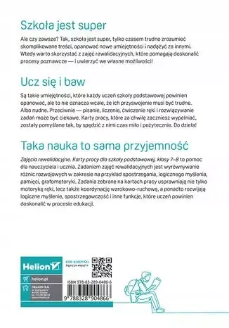 Zajęcia Rewalidacyjne. Karty Pracy Dla Szkoły Podstawowej, Klasy 7-8 na Arena.pl