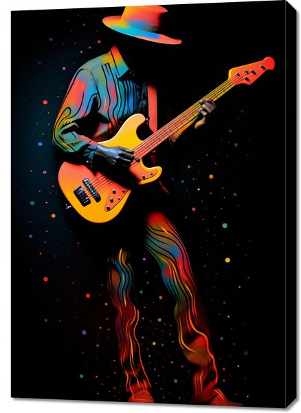 Obraz 70x100cm Barwna Melodia zdjęcie 1