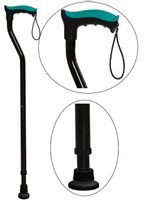 Laska rehabilitacyjna inwalidzka spacerowa