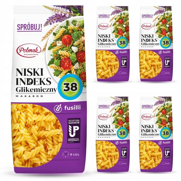 MAKARON ŚWIDERKI 250g NISKI INDEKS GLIKEMICZNY zdjęcie 1