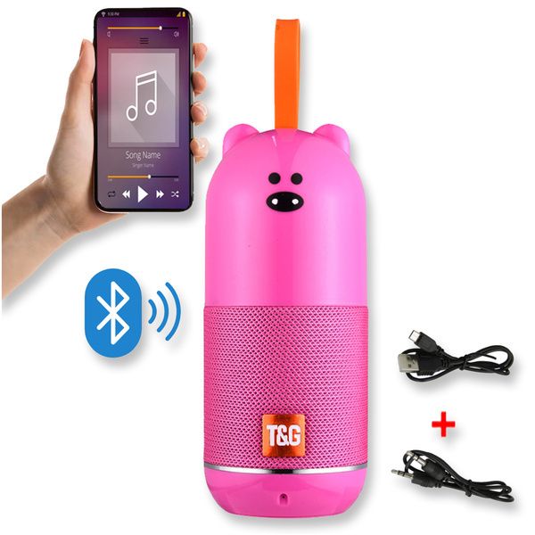 GŁOŚNIK BLUETOOTH BEZPRZEWODOWY PRZENOŚNY MOBILNY FM BT USB RADIO CHARGE TG502 zdjęcie 1