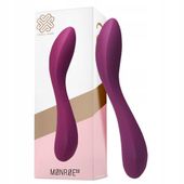 Klasyczny wibrator dopochwowy, elastyczny.