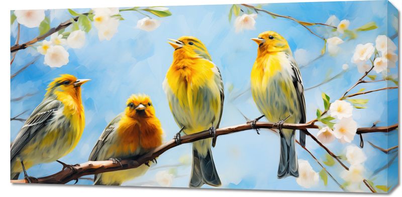 Obraz 100x50cm Wiosenne Pogwizdy zdjęcie 1