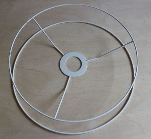 Stelaż do abażuru - biały 30cm na Arena.pl