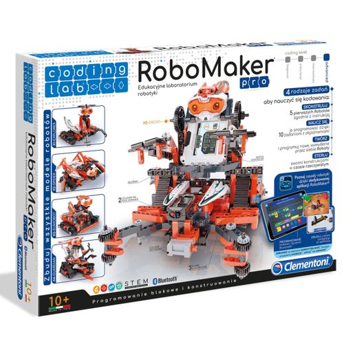 OUTLET CLEMENTONI Laboratorium robotyki ROBOMAKER Robot na Arena.pl