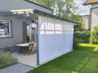 KURTYNA ZASŁONA OSŁONA DO ALTANY PERGOLI OD WIATRU SŁOŃCA FIRANA NA WYMIAR