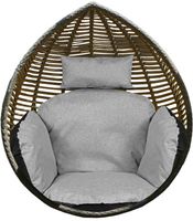 PODUSZKA na KOKON OGRODOWY WISZĄCY FOTEL BOCIANIE GNIAZDO HUŚTAWKĘ MIĘKKA