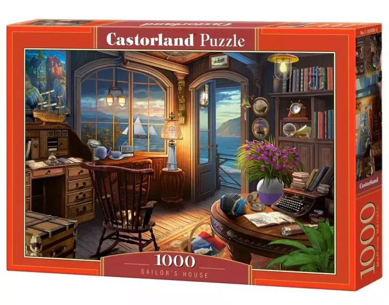 Puzzle 1000 elementów. Dom Marynarza zdjęcie 1