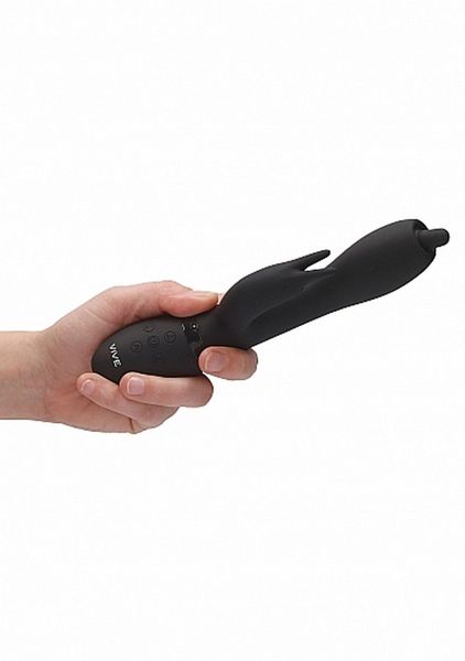 Nilo - Pinpoint Rotating G-Spot Rabbit - Black zdjęcie 9