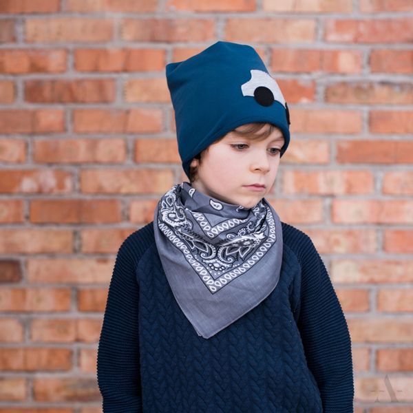 Bandana Classic rebel  beżowy zdjęcie 3