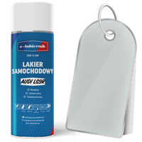 lakier samochodowy spray audi ls9r s9r gletscherweiss metalik 400ml