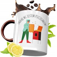 Kubek Bordowy Dla Pszczelarza Na Urodziny Prezent Z Nadrukiem Ze Zdjęciem