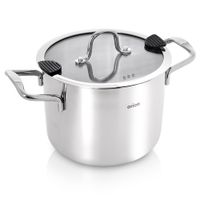 Garnek Orion Venice z Pokrywką Stalowy Nierdzewny 18 cm 3,5L Premium