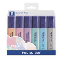 zakreślacz textsurfer classic pastel, 6 kol. 3583