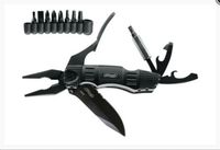 Nóż WALTHER Black Multi Tac z kombinerkami i bitami