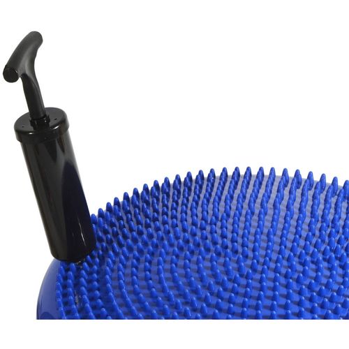 DYSK PODUSZKA SENSOMOTORYCZNA Z POMPKĄ 33CM NIEBIESKI ENERO FIT na Arena.pl