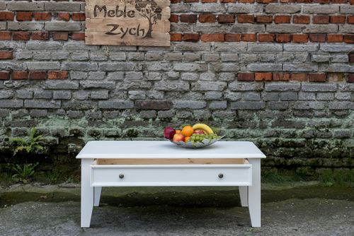 ŁAWA BELLUNO BIAŁA DREWNO SOSNOWE PL006B na Arena.pl
