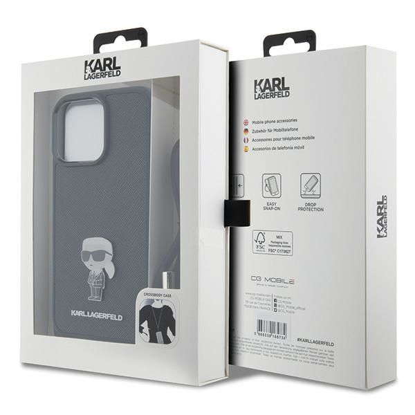 Etui Karl Lagerfeld do iPhone 15 Pro Max, Czarny zdjęcie 7