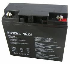 BAT0218 Akumulator żelowy VIPOW 12V 20Ah zdjęcie 1