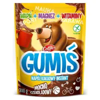 Gumiś Kakao Instant - Witaminy + Magnez + Wapń Celiko, 300g