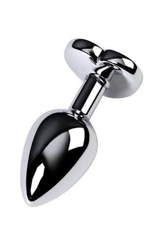 silver anal plug with purple gem heart-shaped na Arena.pl