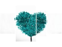 OBRAZ TREE OF LOVE MIŁOŚĆ SERCE PRZYRODA