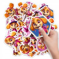 NAKLEJKI NA ZESZYT NALEPKA Z POSTACIAMI PSI PATROL SKYE WZORY 10SZT