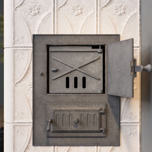 DRZWICZKI ŻELIWNE DO PIECA DUŻE 19 X 17 CM na Arena.pl