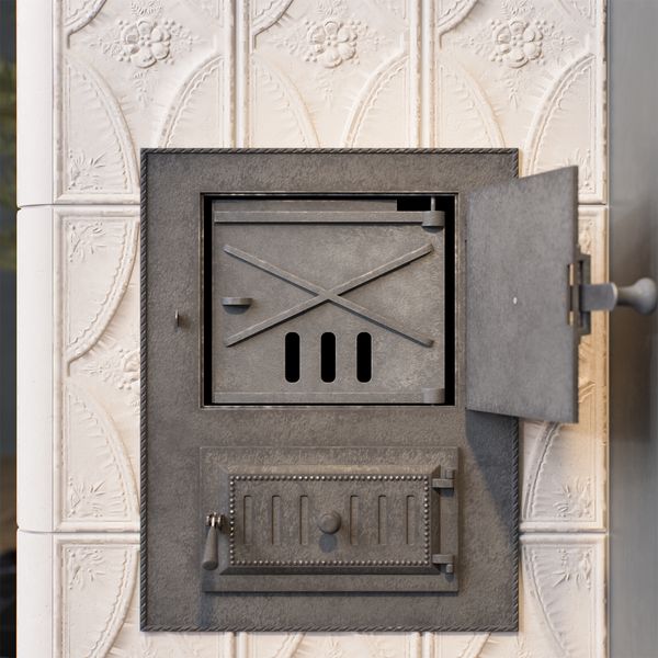 DRZWICZKI ŻELIWNE DO PIECA DUŻE 19 X 17 CM zdjęcie 5