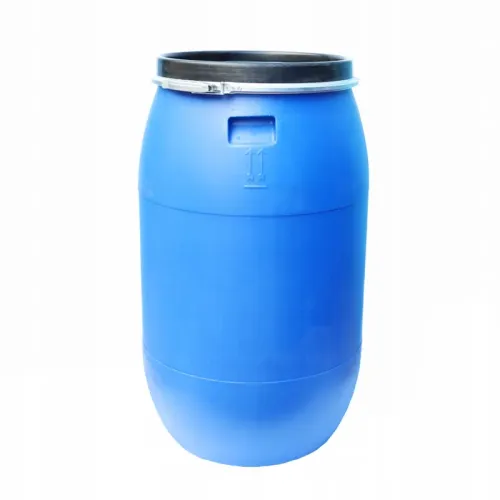 BECZKA PLASTIKOWA 220L OBEJMA ATEST DO KISZENIA KAPUSTY NA WODĘ Z KRANEM na Arena.pl