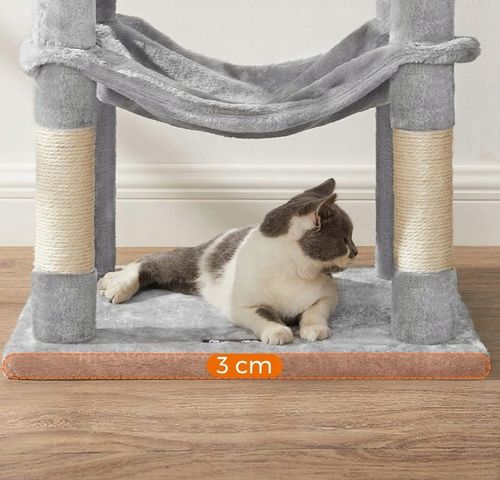 DRAPAK DLA KOTA DUŻY XL 6 POZIOMÓW WYSOKI LEGOWISKO SŁUPEK DOMEK 143cm na Arena.pl